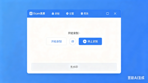 Ocam 录屏软件：轻量高效的录屏神器
